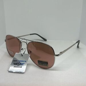 Air Force Aviator Mens Mirrored Sunglasses